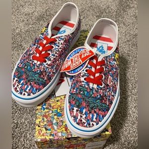 Limited Edition Where's Waldo Vans